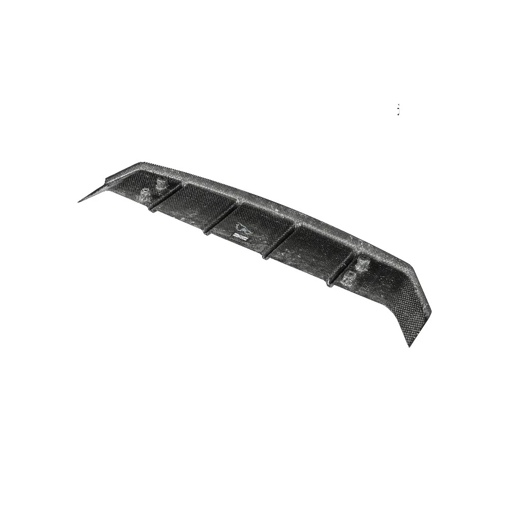 New TKT Style Carbon Fiber Rear Lip Trim for Cayenne 9Y0.1 SD Models